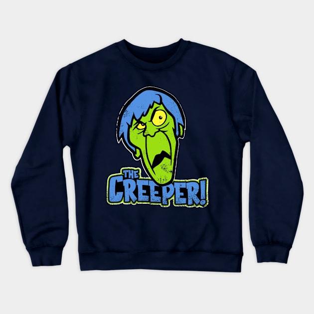 The Creeper Crewneck Sweatshirt by Rawddesign